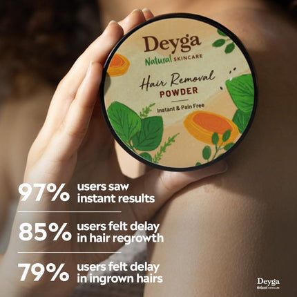 Deyga Herbal Hair Removal Powder For Men & Women(100g)