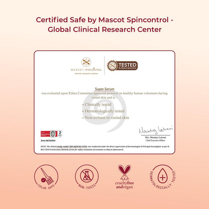 Arata Super Serum For Dry & Frizzy Hair | 76% Frizz Reduction | 56% Breakage Reduction-30ml