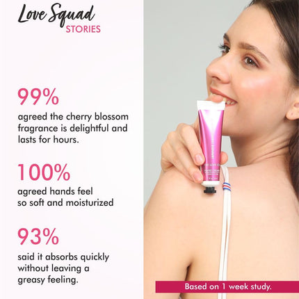 The Love Co Japanese Cherry Blossom Hand Cream-30G