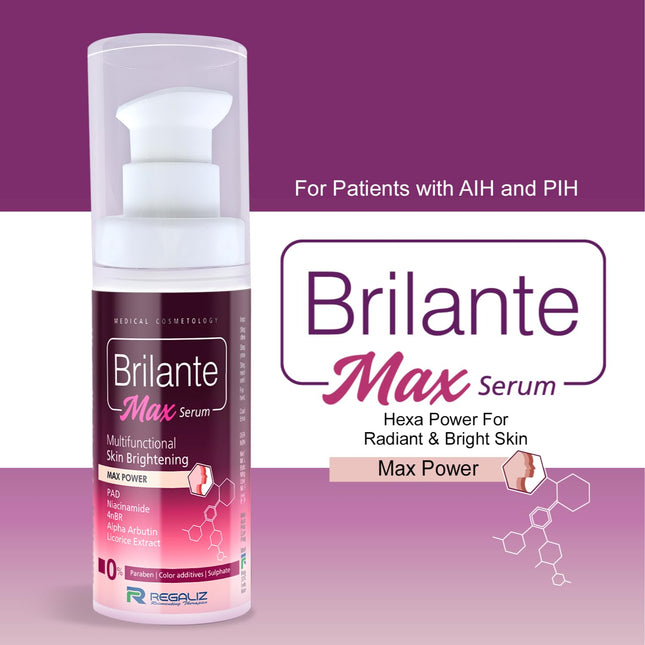 Regaliz Brilante Max Serum | Multifunctional Skin -30ML