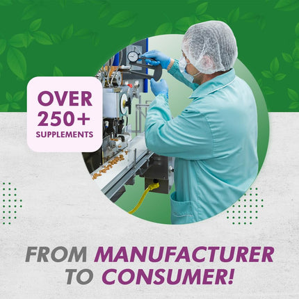 HealthyHey Herbal Ashwagandha root extract - 650 mg 120 vegetable capsules