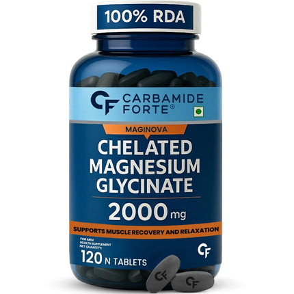Carbamide Forte Chelated Magnesium 120 Veg Tablets