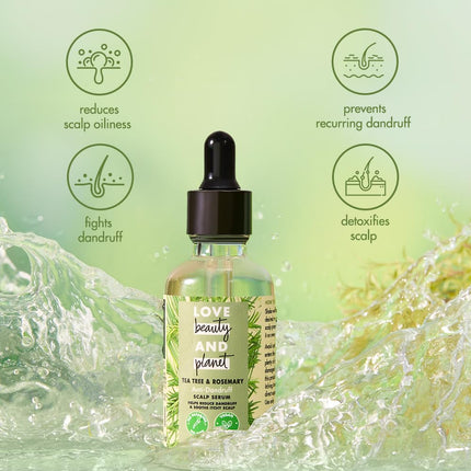 Love Beauty & Planet Anti-Dandruff Scalp Serum With Tea Tree & Rosemary Extracts 50ml