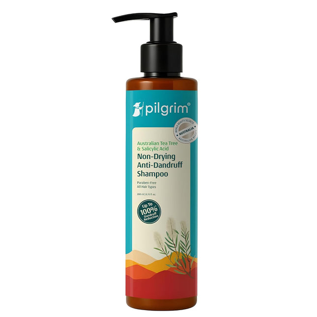 Pilgrim Australian Tea Tree Non-Drying Anti-Dandruff Shampoo 200 ml