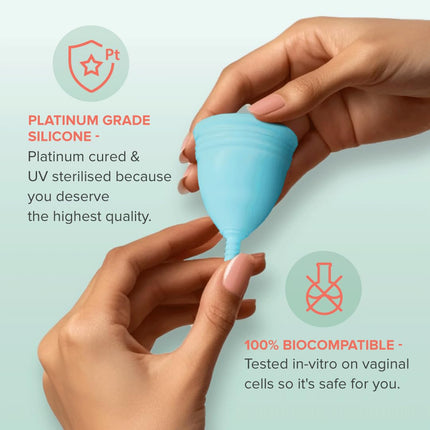 Nua Ultra-Safe Menstrual Cup - Medium