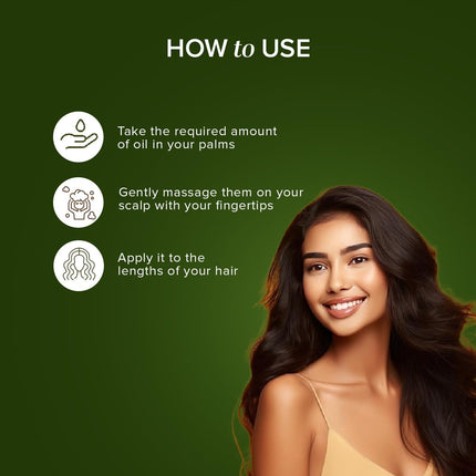 Khadi Natural Rosemary & Henna Hair Oil - 210ml