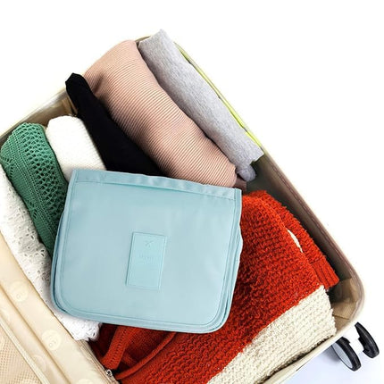 First Beauty Hanging Toiletry Bag for Women & Men Large Waterproof Travel Organizer with Hook