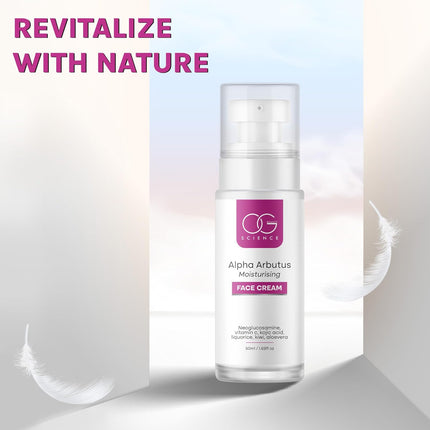 OG BEAUTY Science Alpha Arbutus Moisturizing Face Cream-50 Ml