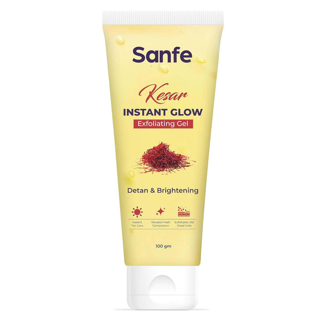 Sanfe Kesar Instant Glow Exfoliating Gel 100g