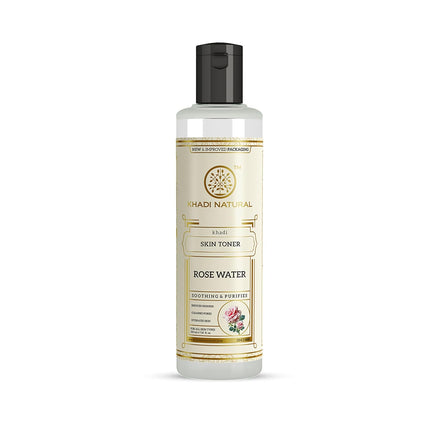 Khadi Natural Rose Water Herbal Skin Toner -210ml