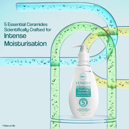 Venusia Ceraplus Lotion for Dry Skin-300gm