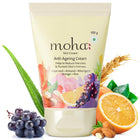 Moha Anti Ageing Cream with Grapeseed Oil, Aloe Vera & Wheat Germ-100g