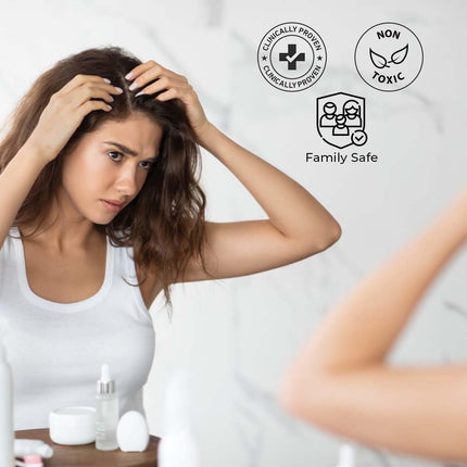 Sanfe anti lice & dandruff shampoo with tea tree oil & eucalyptus