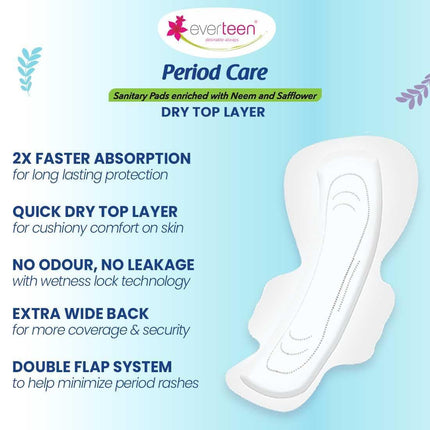 Everteen XXL Sanitary Napkin Pads (40 Pads, 320mm)