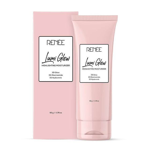 RENEE Lumi Moisturizer | Enriched with 3% Niacinamide & 1% Hyaluronic Acid -50g