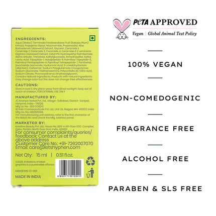 Hyphen Brightening Face Serum | All Skin Types – 15ml