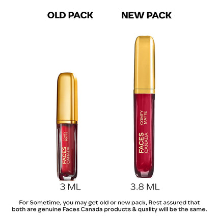 FACESCANADA Comfy Matte Liquid Lipstick-3.8ml