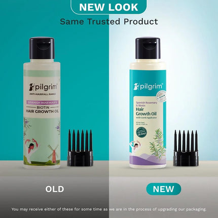 Pilgrim Spanish Rosemary & Biotin HairGrowth Oil-100ml