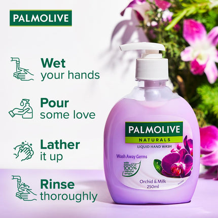 Palmolive Naturals Black Orchid & Milk Liquid Hand Wash, 250ml