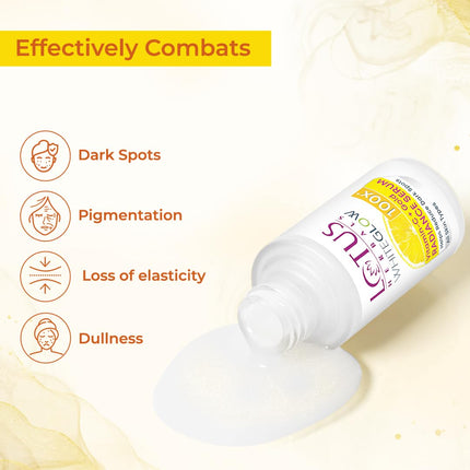 Lotus Herbals WhiteGlow Vitamin C and Gold Radiance Face Serum-30ML