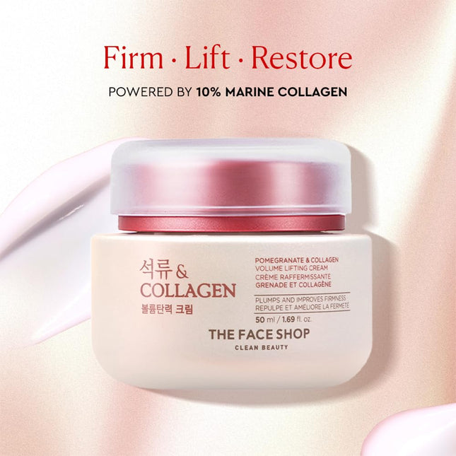 The Face Shop Collagen & Pomegranate Anti-Aging Face Cream-50ML