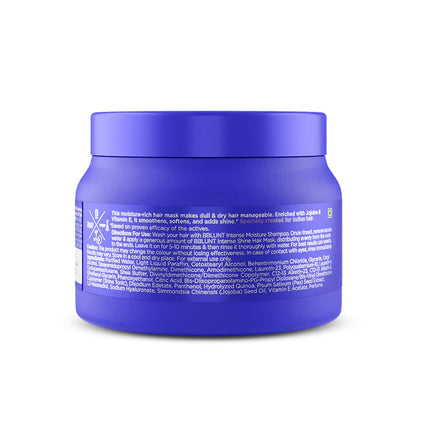 BBLUNT Intense Moisture Hair Mask With Jojoba Oil & Vitamin E-250g