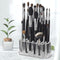 Acrylic Eyeliner Lip Liner Holder Organizer, 26 Slots Makeup Brush Pencil Organization Container, Clear Cosmetic Storage Display Holder (Only Stand) 1 Piece