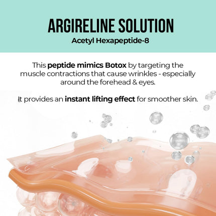 Dr. Sheth's Argireline Peptide & Copper Peptide B'tox Serum - 30 ml