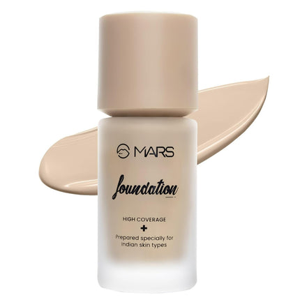 MARS SPF50 PA++++ High Coverage Liquid Foundation -40ml