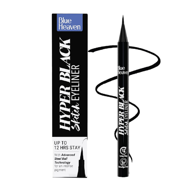 Blue Heaven Hyper Black Sketch Eyeliner Pen