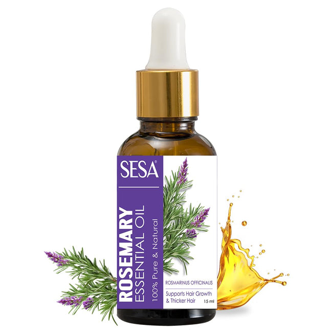 Sesa Rosemary Essential Oil for Hair Growth and Nourishes Skin-15ml