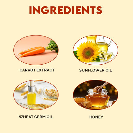 Jovees Herbal De-Tan Face Pack | Contains Wheat Germ and Carrot | For Tan Removal-100gm