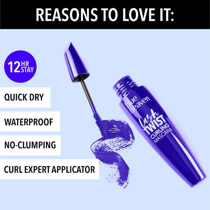 Blue Heaven Lash Twist Curling Mascara-12ml