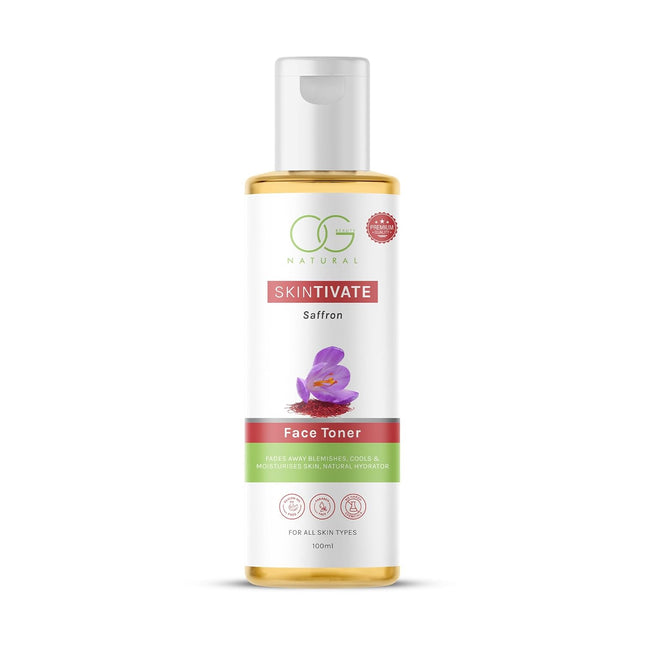 OG BEAUTY Natural SkinTivate Saffron Face Toner-100 ML