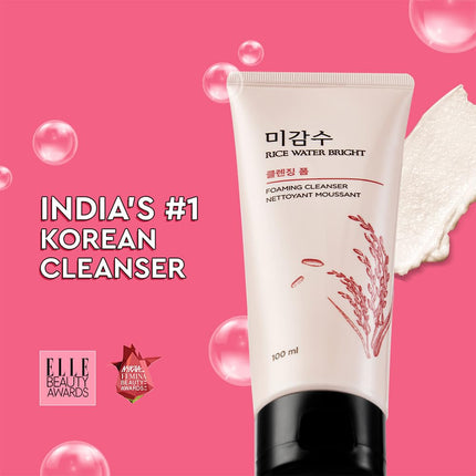 The Face Shop Rice Water Foaming Face Wash -100ml