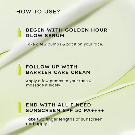 Hyphen Daily Face Care Regime for Normal & Dry Skin | 3 Step Facial Kit Routine withFace Serum