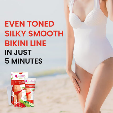 Everteen Silky Hair Removal Cream for Women 50g, Pack of 1