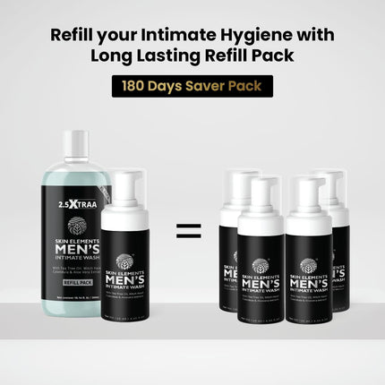 Skin Elements Men's Intimate Wash-420 ml