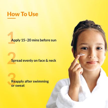 Fixderma Shadow Sunscreen SPF 50+ Gel for Kids PA+++  75gm
