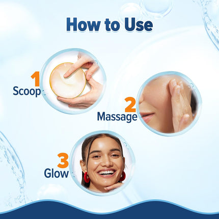 Aqualogica Glow+ Hydra Gel Moisturizer with Vitamin C & Papaya - 100 g