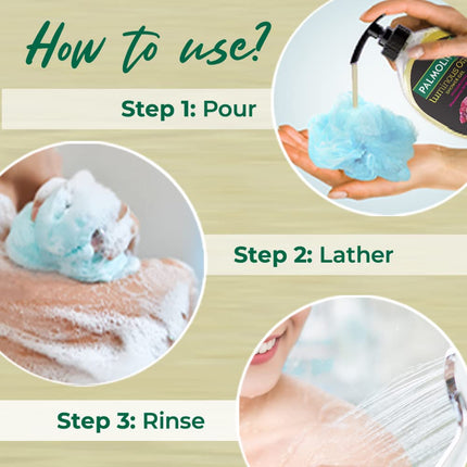 Palmolive Luminous Oil Invigorating Body Wash, 750ml