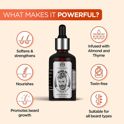 The Man Company Beard Oil for Men-30ml