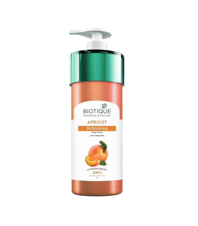 Biotique Bio Apricot Refreshing Body Wash for All Skin Types | 800ml