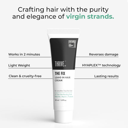 ThriveCo The Fix Leave-in Hair Cream-30ml