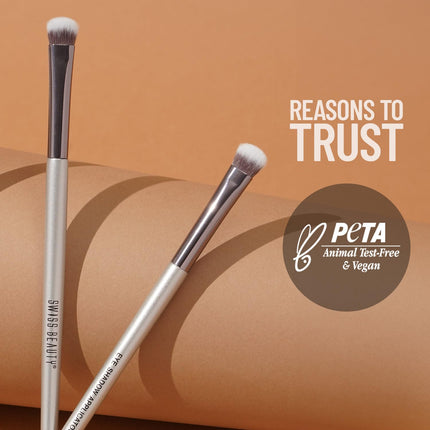 Swiss Beauty Eyeshadow Blending Brush -Silver