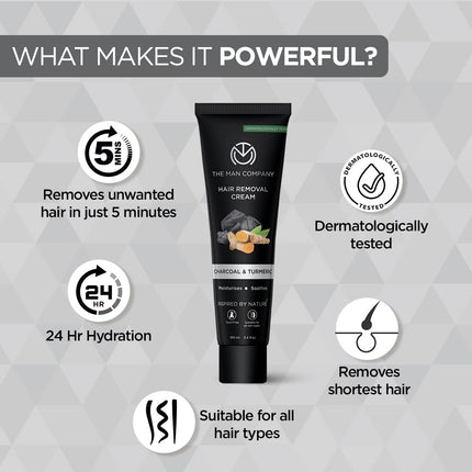 The Man Company Hair Removal Cream for Men-100gm