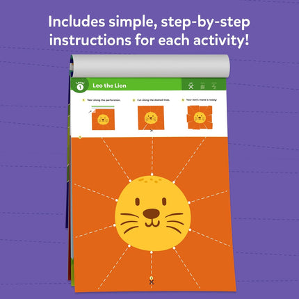 Skillmatics Scissor Skills Activity Book - Snip 25 Fun Cutting & Creative Activities for Kids Ages 3, 4, 5, 6, 7