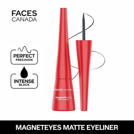 FACES CANADA Magneteyes Eyeliner - Black, 4.5ml