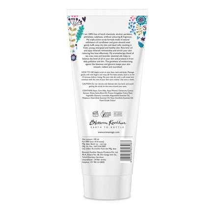 Aroma Magic Mineral Glow Scrub With beeswax, vegetable glycerine, lavender, tea tree & rose essential oils-100ml