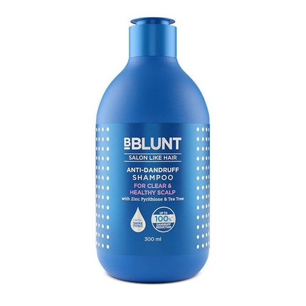 Bblunt Anti-Dandruff Shampoo For a Clear & Healthy Scalp-For Women And Men | 300 ml